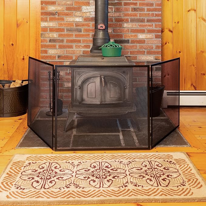 Minuteman International Large Three-Fold Child Guard for Wood and Pellet stoves