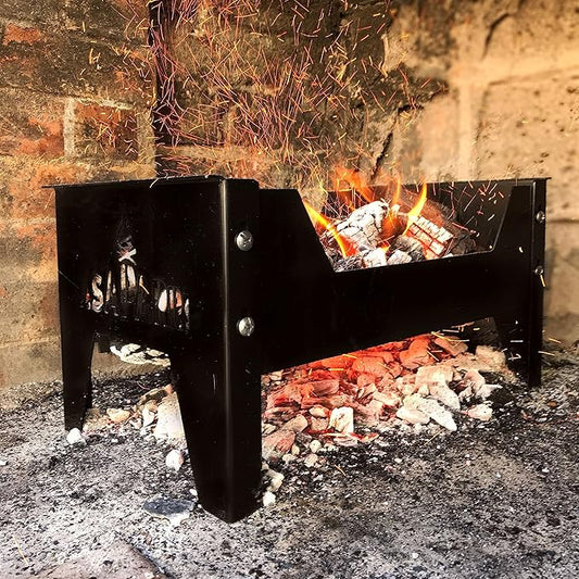 Argentine Iron Grill asado brasero parrilla. Premium Brasero. Removable Brazier. (Only Brazier)