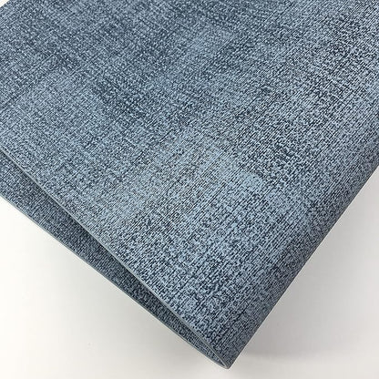 WAZAIGUR Waterproof Easy to Clean Non-Slip Heat Resistant Thick Faux Leather Placemats for Dining Table Set of 8,Navy Blue