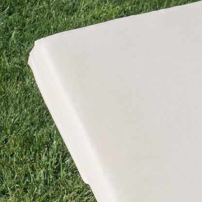 Christopher Knight Home Jamaica Outdoor Water Resistant Chaise Lounge Cushions, 2-Pcs Set, Cream