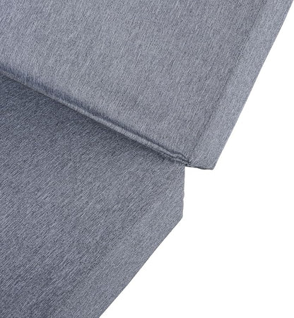 Christopher Knight Home Replacement Chaise Lounge Cushion 76.75 Inch Outdoor Recliner Pad with 4 Inch Foam Cationic Dyeable Polyester Fabric Water-Resistant Patio, Cushion Only, Grey