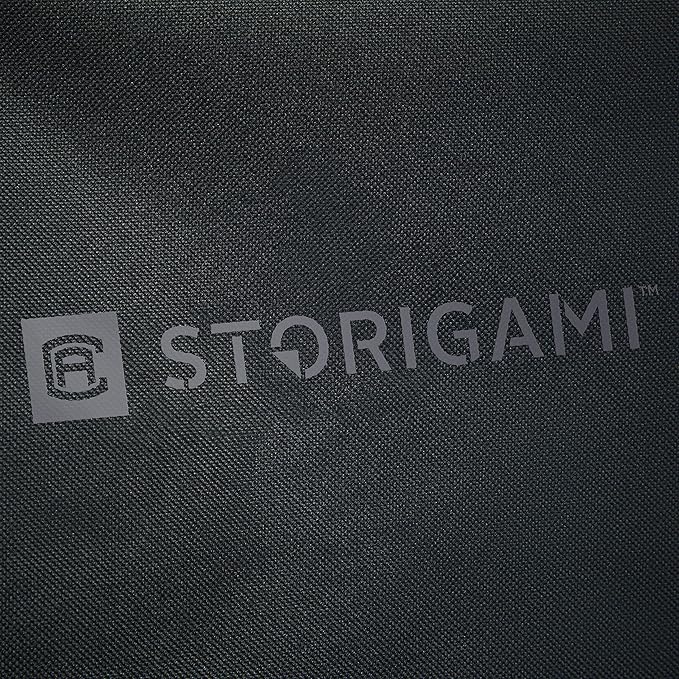 Classic Accessories Storigami Easy Fold Water-Resistant 70 Inch BBQ Grill Cover, Charcoal Black
