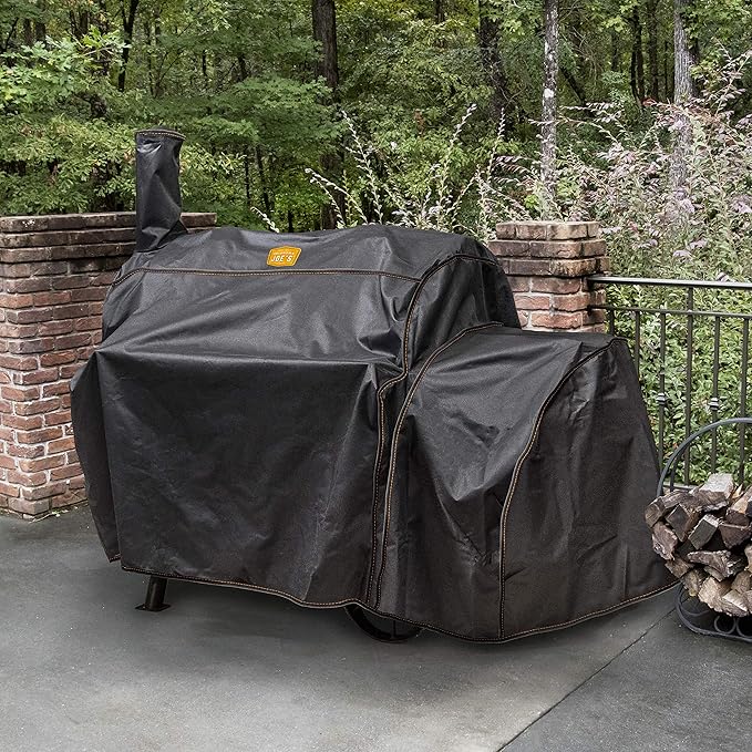 Oklahoma Joe’s Highland Offset Smoker Cover, Black