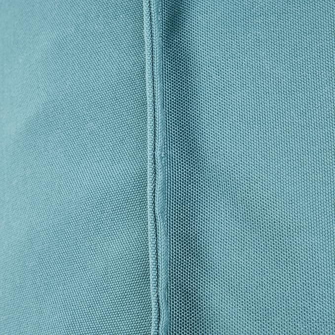 Christopher Knight Home Natty Outdoor Bean Bag Chair Set of 2, Fabric Bean Bag Chair for Adults and Kids, Indoor/Outdoor Sun Lounger, Patio Lounge Chair Set of 2, Teal
