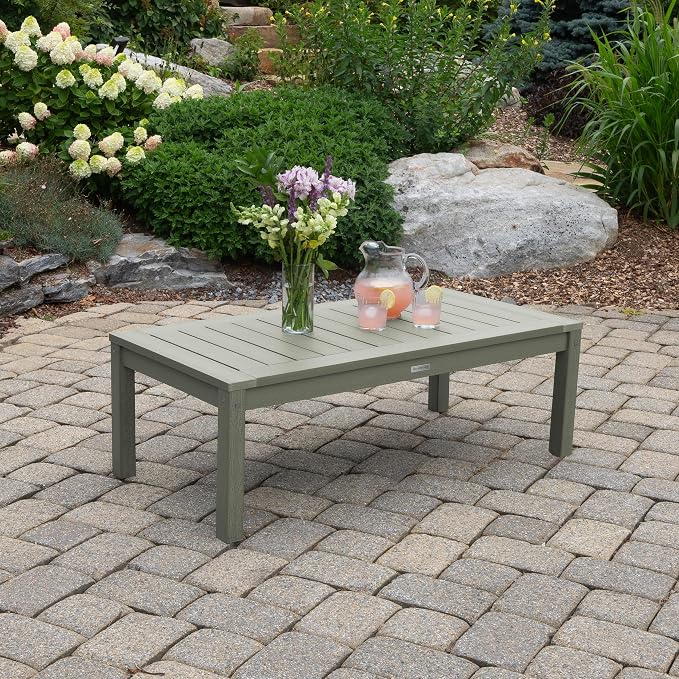 highwood Weatherly 4-Piece Garden Conversation Set, Eucalyptus