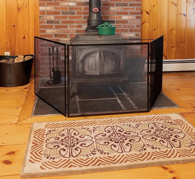 Minuteman International Large Three-Fold Child Guard for Wood and Pellet stoves
