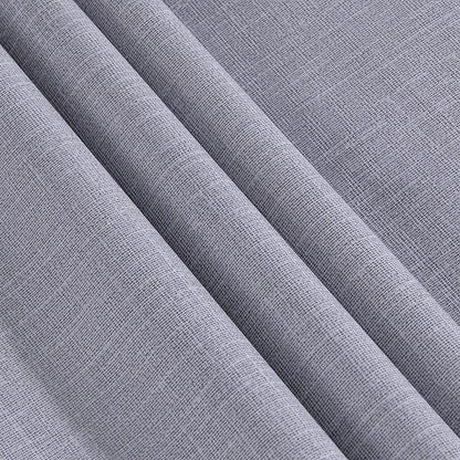 sancua Waterproof Rectangle Vinyl Tablecloth Table Cloth 52x108 Inch, Grey | 100% Oil Spill Proof, PVC Material, Wipe Clean Table Cover for Dining Tables, Buffet Parties and Camping