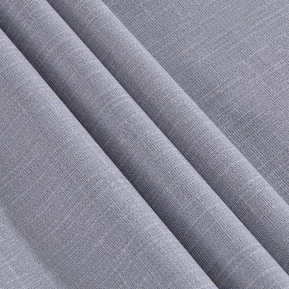 sancua Waterproof Rectangle Vinyl Tablecloth Table Cloth 52x70 Inch, Grey | 100% Oil Spill Proof, PVC Material, Wipe Clean Table Cover for Dining Tables, Buffet Parties and Camping
