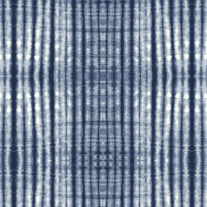 Arden 4-Pack Outdoor Patio Dining Chair Cushion, 20x44, Rain-Proof Seat Pad, Fade-Resistant Outdoor Cushion Blue Shibori Stripe