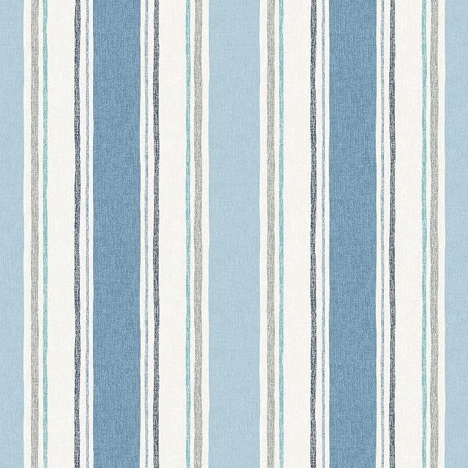 Arden Outdoor Chaise Cushion, 22x77, French Blue Stripe | Lounge Cushion, Rain-Proof, Fade Resistant, Mold and Mildew Resistant