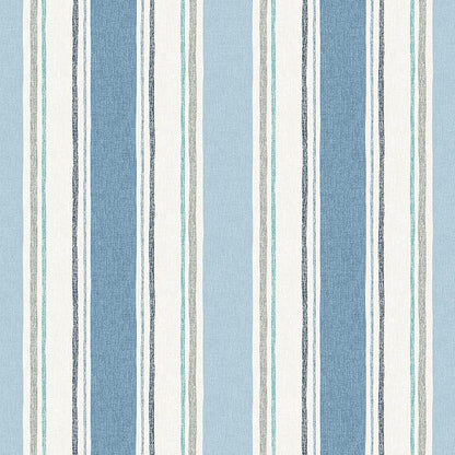 Arden Outdoor Chaise Cushion, 22x77, French Blue Stripe | Lounge Cushion, Rain-Proof, Fade Resistant, Mold and Mildew Resistant