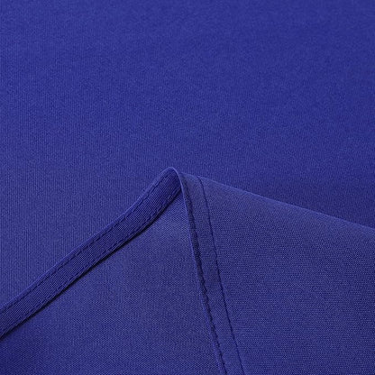 sancua Rectangle Tablecloth - 60 x 84 Inch - Stain and Wrinkle Resistant Washable Polyester Table Cloth, Decorative Fabric Table Cover for Dining Tables, Buffet Parties and Camping, Blue