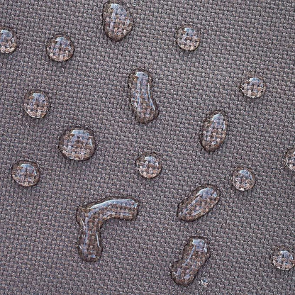 DUCKCOVERS Ultimate Waterproof 127 Inch Rectangular/Oval Patio Table with Chairs Cover