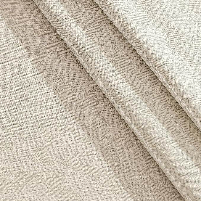 Newbridge Napa Leaf Taupe Vinyl Flannel Backed Tablecloth, 60 x 84 Inch Oval, Hotel Quality Waterproof Indoor Outdoor Table Cover for Kitchen, Patio, Dining, BBQ