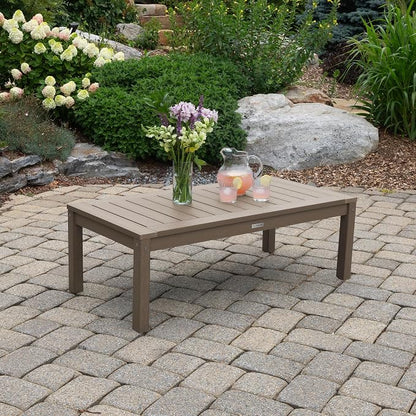 highwood Weatherly 4-Piece Garden Conversation Set, Woodland Brown